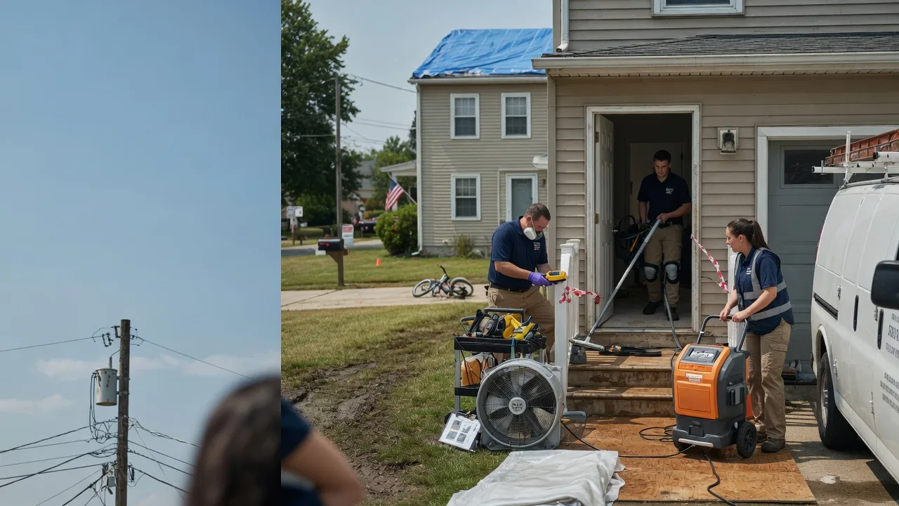 Water Damage Repair in Clinton, IN near me
